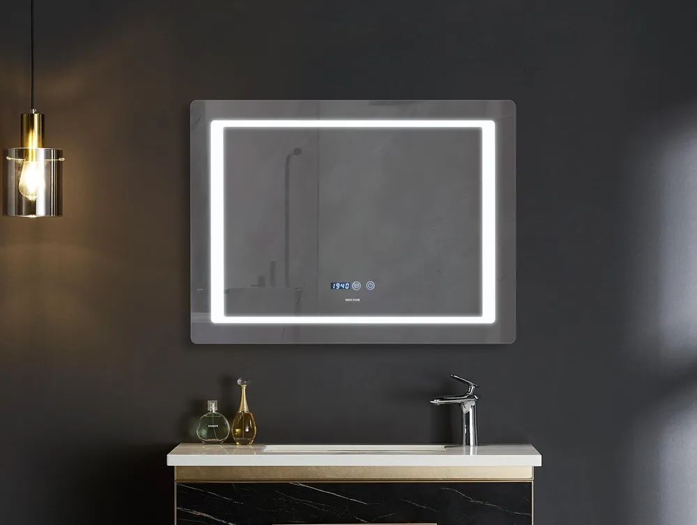 Дзеркало настінне LED Touch MIXXUS STYLE MR03 70x50 см Алюміній з антизапотівателем