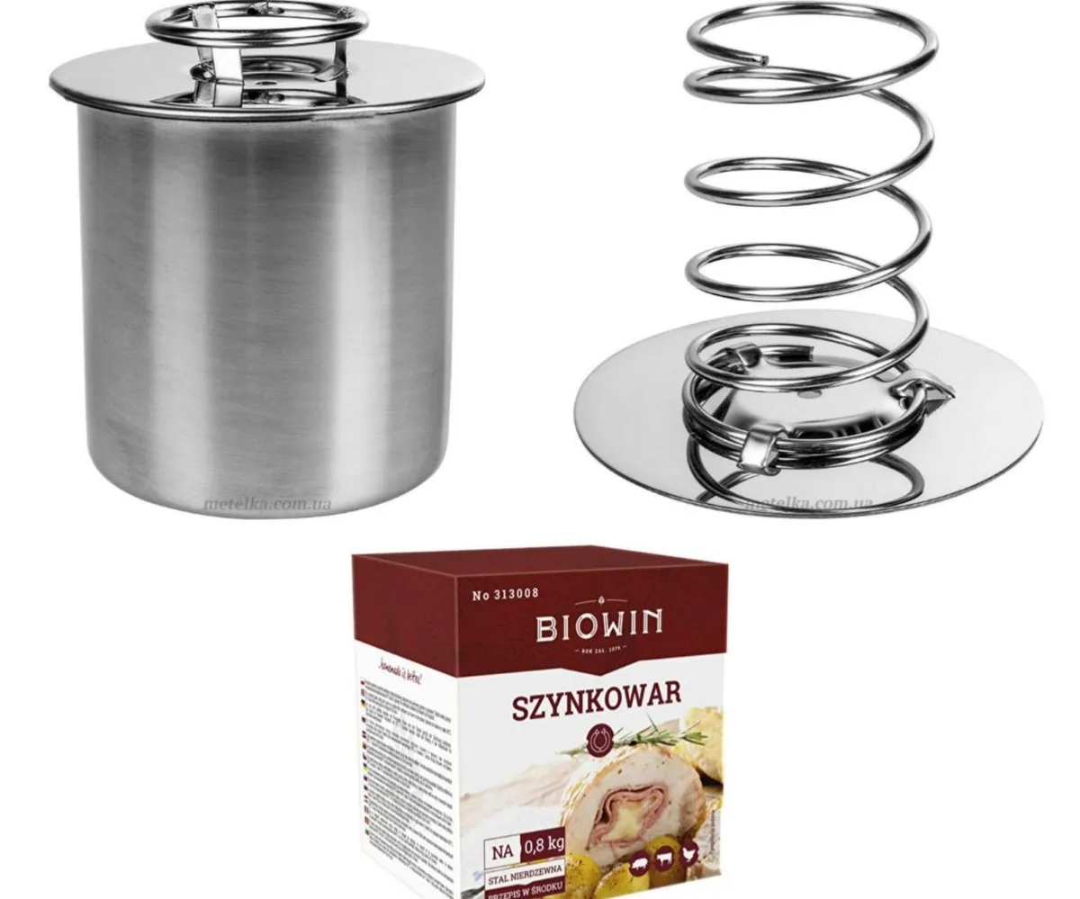 Ветчинниця Browin нержавіюча сталь 0,8 кг 12 см х 13,5 см