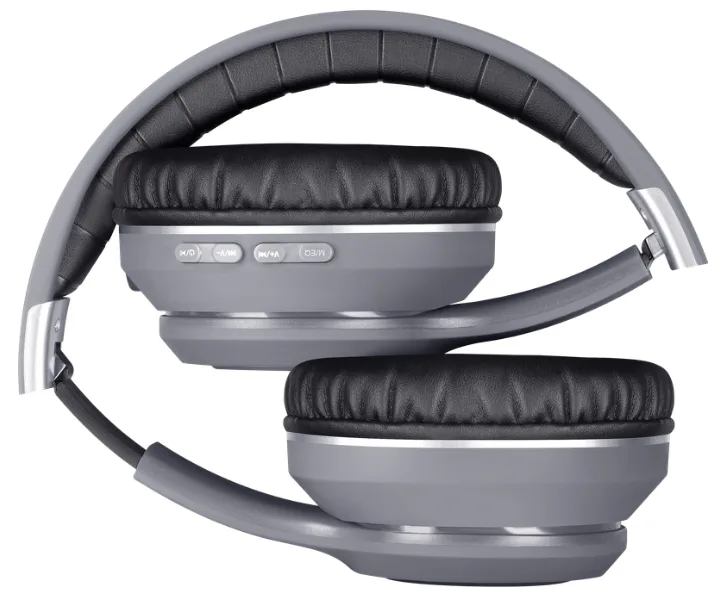 Гарнітура Defender Bluetooth метал повнорозмірні сірі