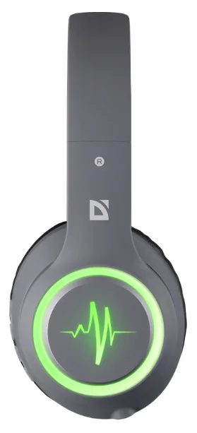 Гарнітура Defender Bluetooth метал повнорозмірні сірі