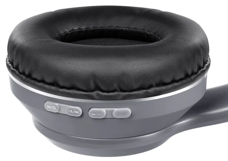 Гарнітура Defender Bluetooth метал повнорозмірні сірі