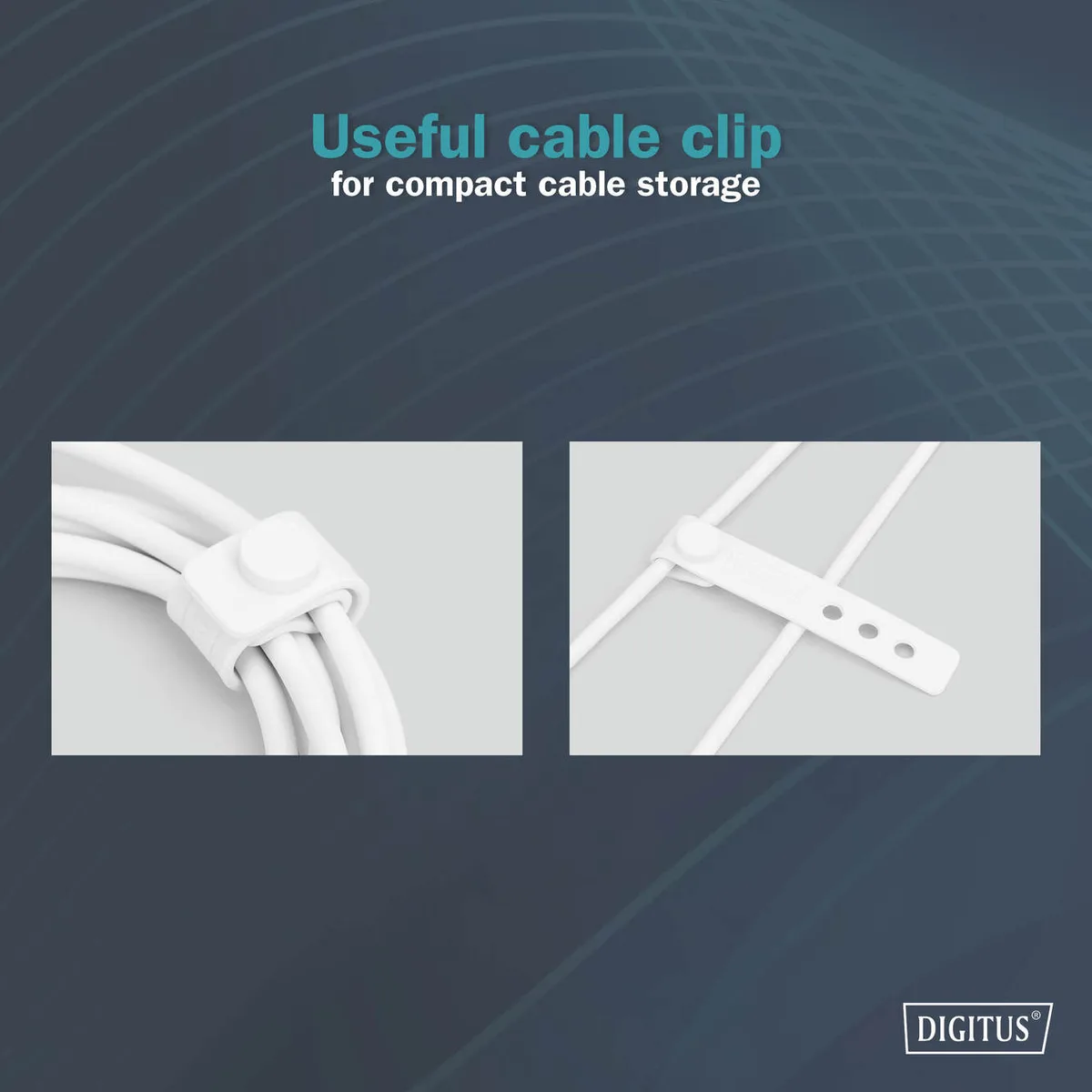 Кабель DIGITUS USB-C > Lightning заряджання/синхронізації, USB 2.0, 60W, силіконовий, 1м, білий