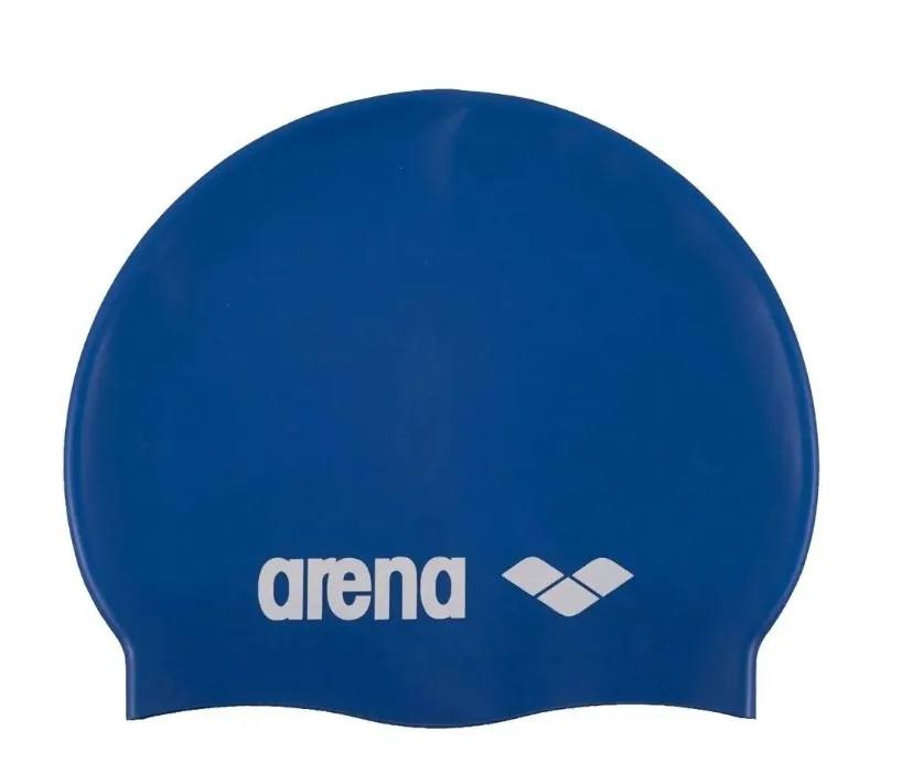 Шапка для плавання Arena силікон OSFM синій білий