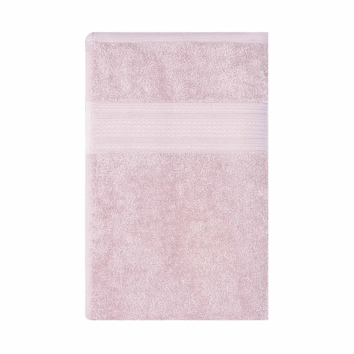 Махровий рушник ARDESTO SuperSoft 70х140 см, 100% бавовна, ніжний рожевий.