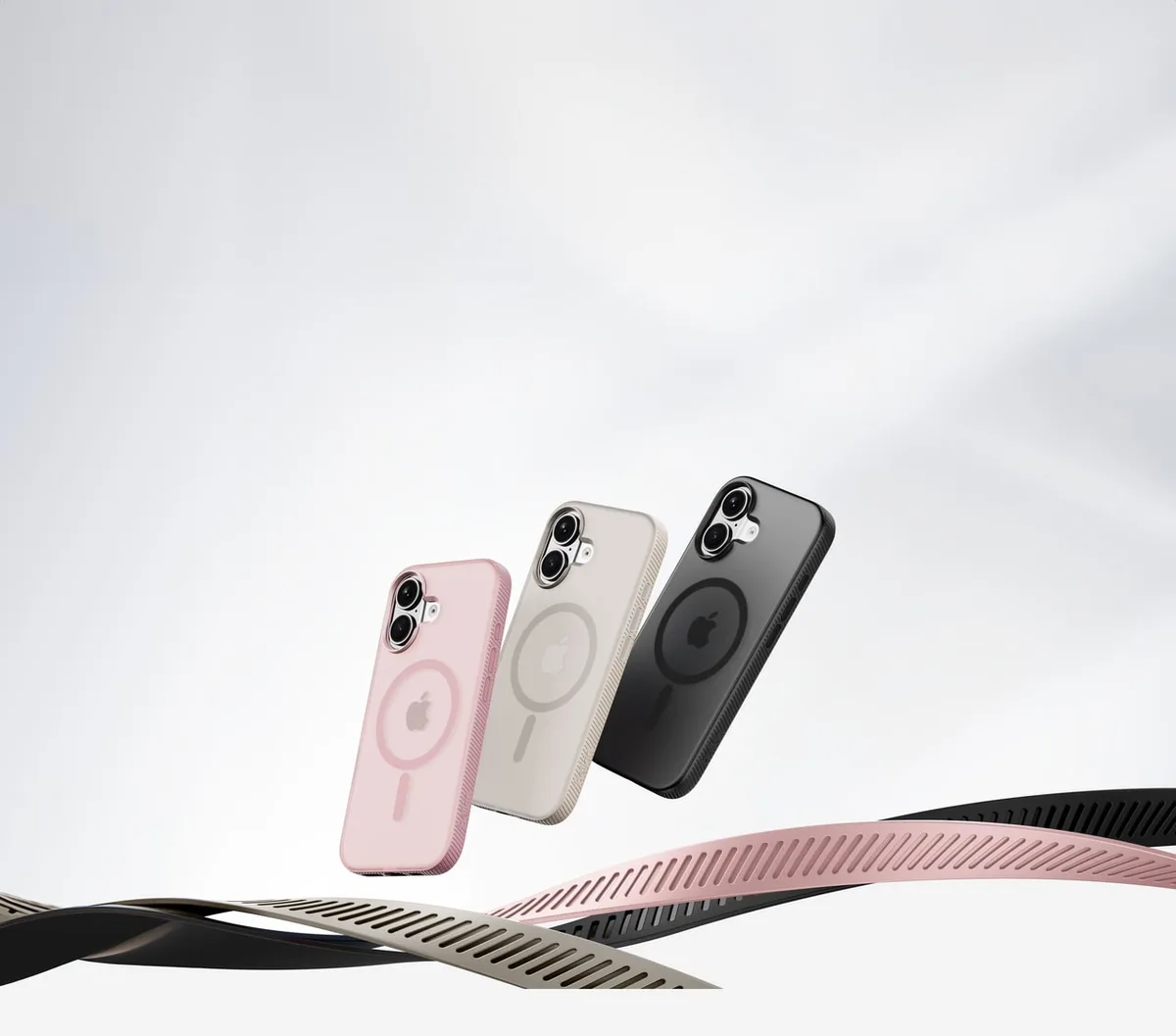 Чохол Belkin для iPhone 17, Magnetic Protective Grip, Black