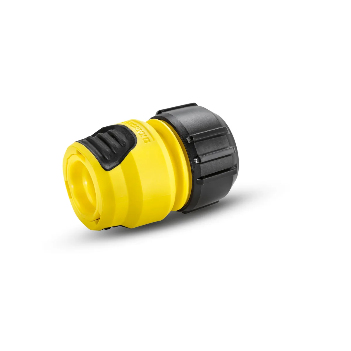 Конектор для шланга Karcher "Плюс", універсальний з аквастопом, для шлангів 1/2", 5/8", 3/4", без упаковки.