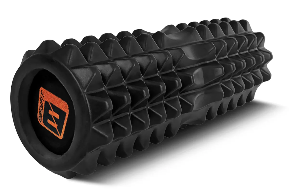 Масажний ролик EasyFit EVA 33х13 см чорний