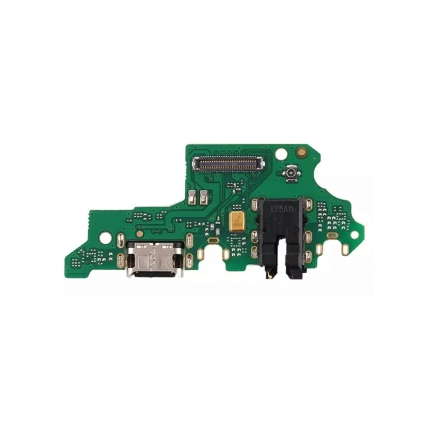 Шлейф нижня плата Huawei Original Quality з роз'ємом зарядки гарнітури мікрофону Чорна