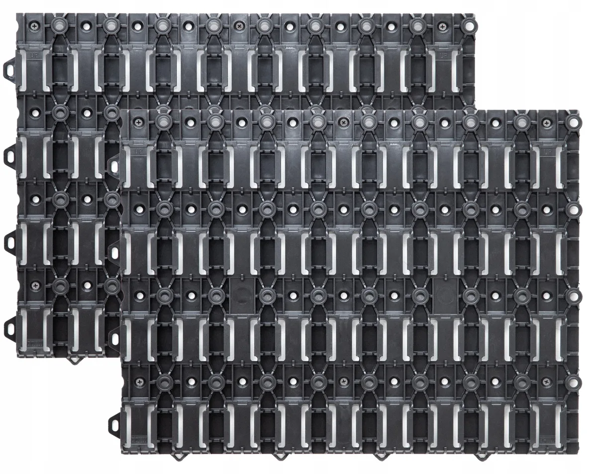 Панель для інструментів Qbrick пластик чорна 515x386x20 мм набір 2 шт