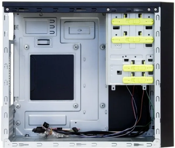 Корпус CHIEFTEC Elox HT-01B, без БЖ, 2xUSB3.1, VGA 340мм, mATX, чорний