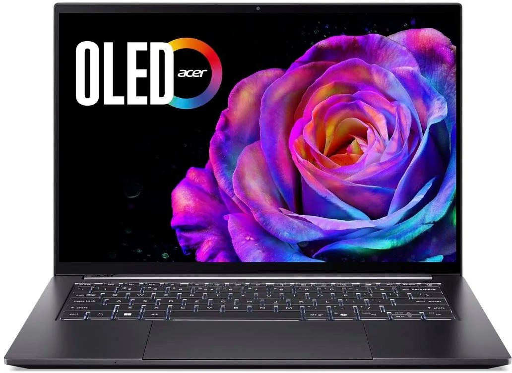 Ноутбук Acer OLED 14.5" 2.8K Intel Core U7 32GB SSD 1TB сірий