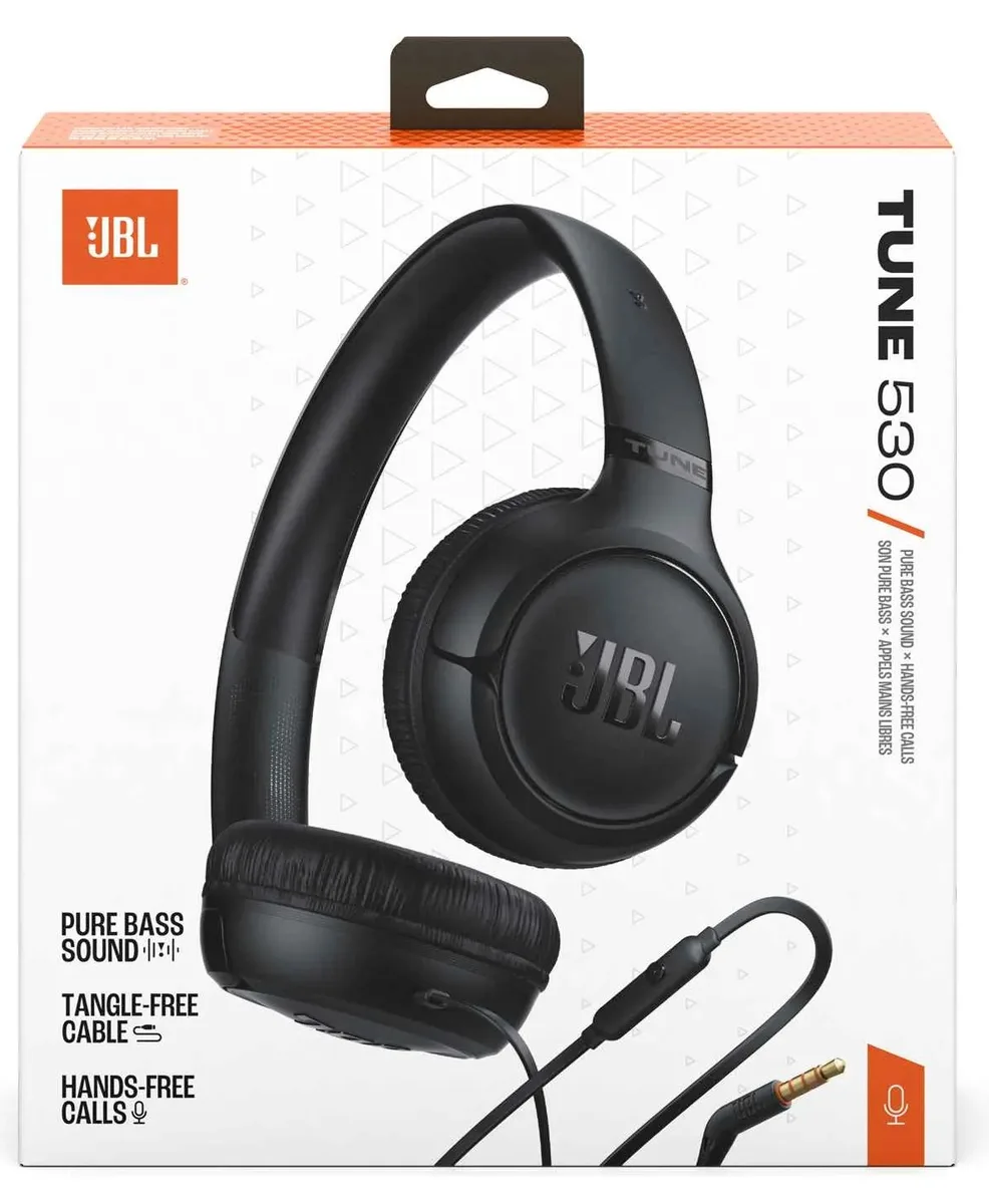 Гарнітура JBL накладні бездротові чорні 33 мм