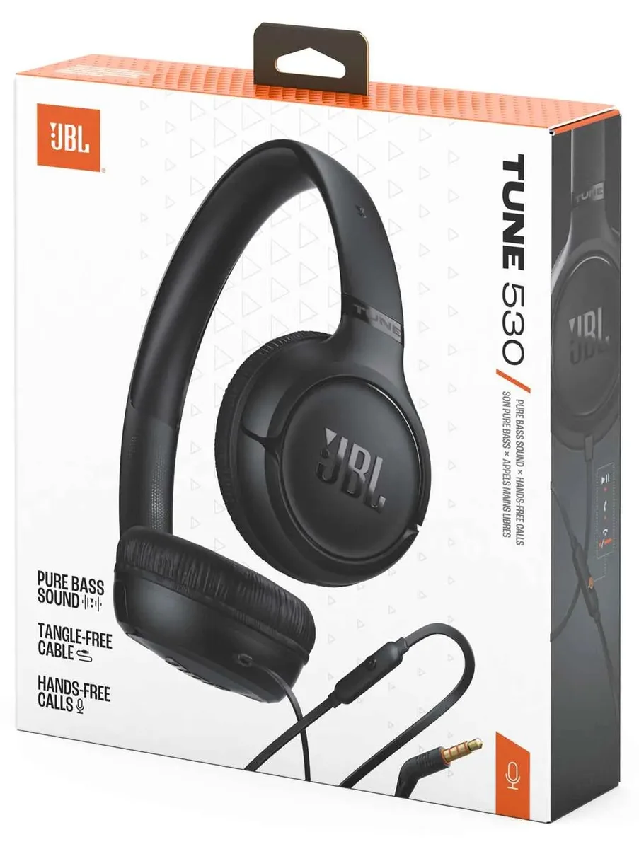 Гарнітура JBL накладні бездротові чорні 33 мм