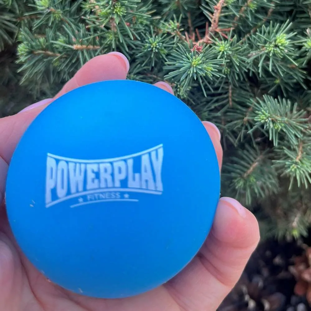Масажний м'яч Active Point силіконовий 6,5 см синій