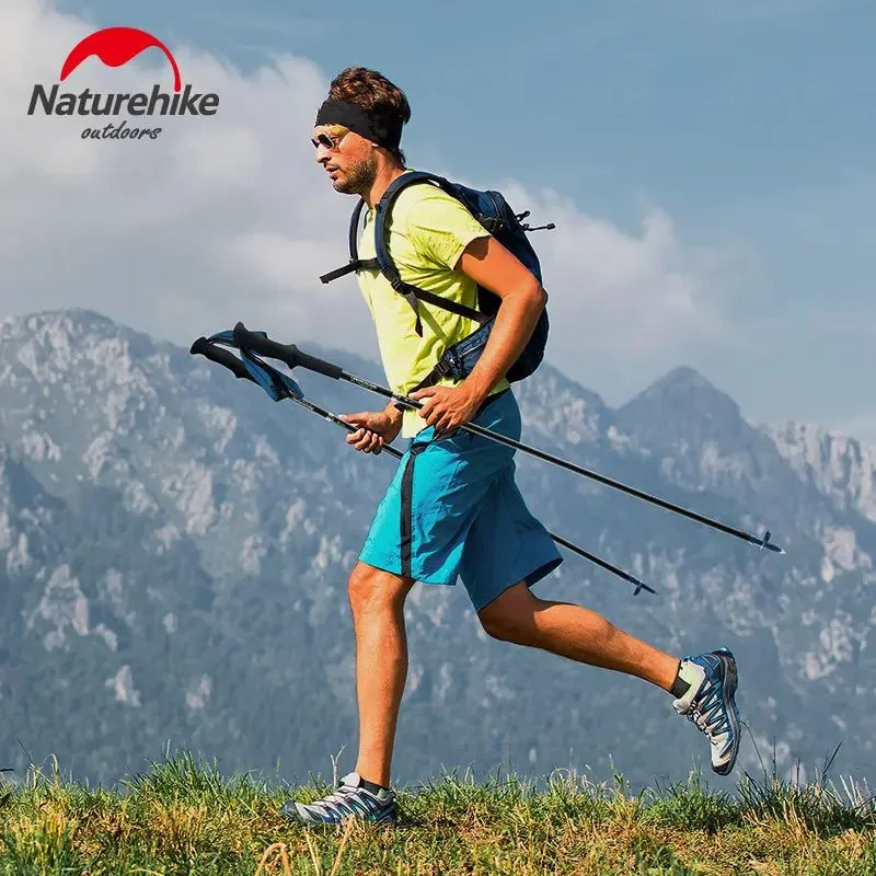 Трекінгова палиця Naturehike карбон 110 см бордова