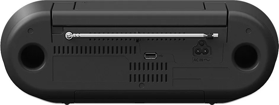 Магнітола Panasonic 20 Вт Bluetooth USB 346х130х239 мм Чорна