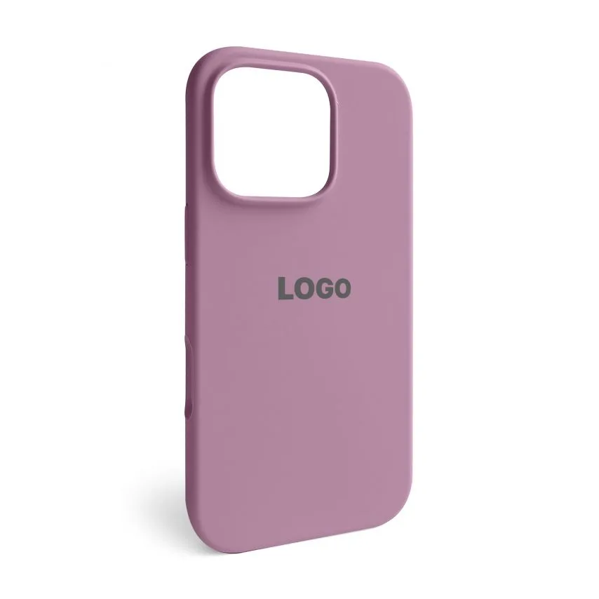 Чохол Silicone Case для Apple iPhone 16 Pro силіконовий бордовий