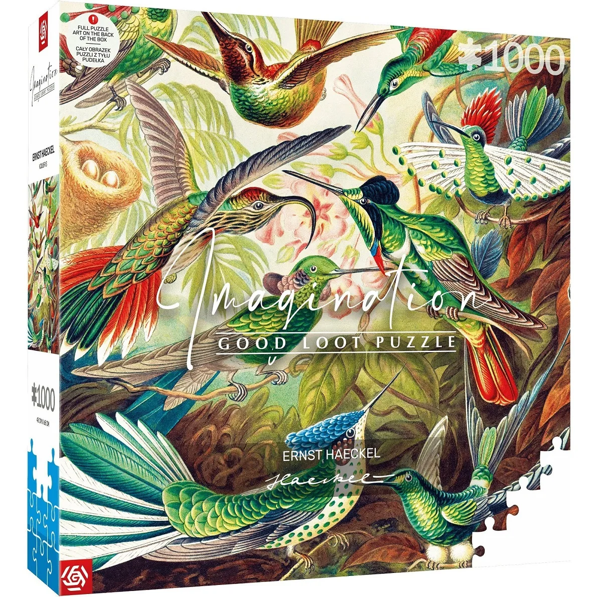 Пазл GoodLoot Imagination: Ernst Haeckel Hummingbirds 1000 ел.