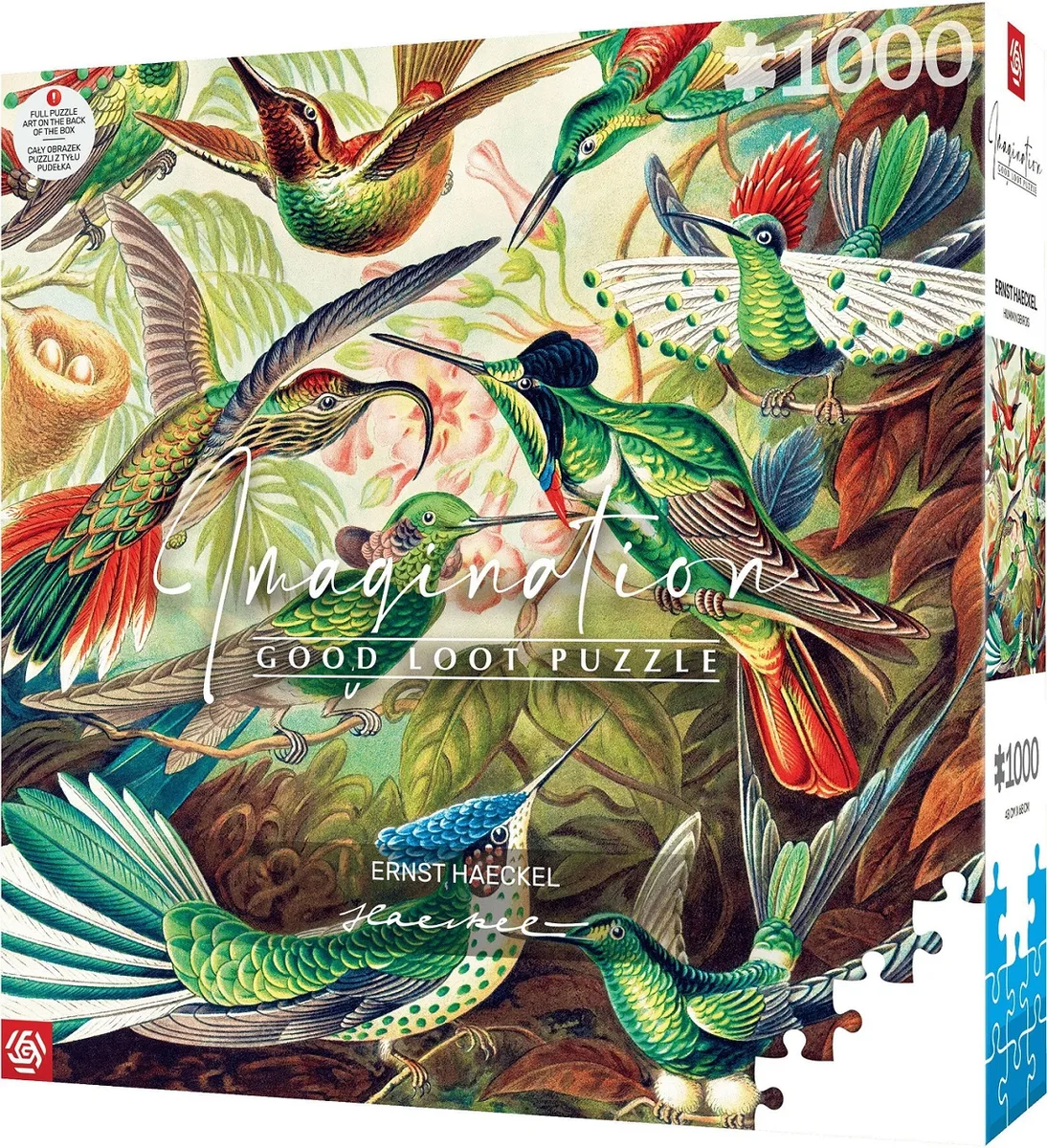 Пазл GoodLoot Imagination: Ernst Haeckel Hummingbirds 1000 ел.