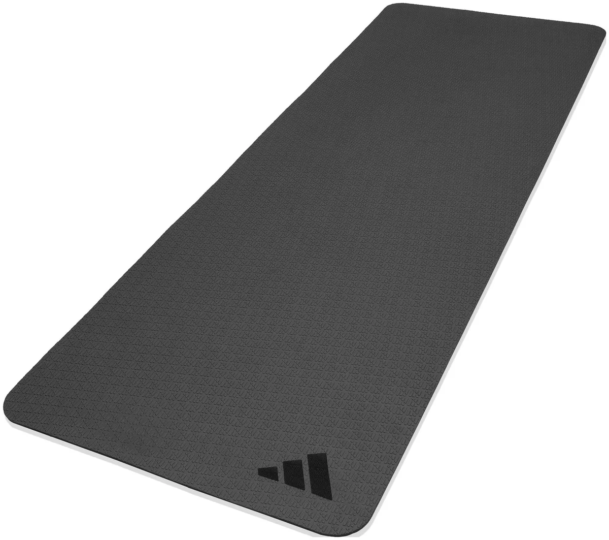 Килимок для йоги Adidas EVA 173х61х0,4 см Чорний
