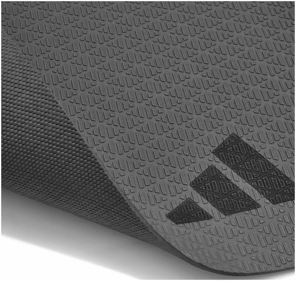 Килимок для йоги Adidas EVA 173х61х0,4 см Чорний