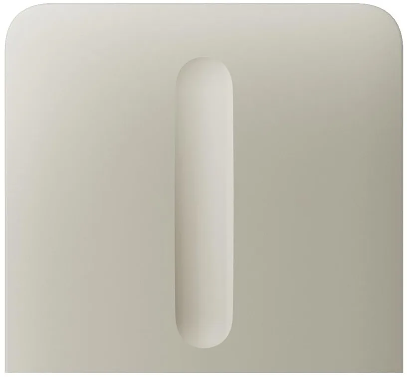 Кнопка бічна для одноклавішного вертикального вимикача димера Ajax SideButton Vertical Dimmer 1-gang 2-way for LightSwitch, Jeweler, бездротовий, ivory