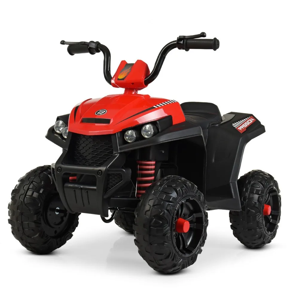 Дитячий електромобіль Bambi Racer екокожа 88х54х63 см коричневий