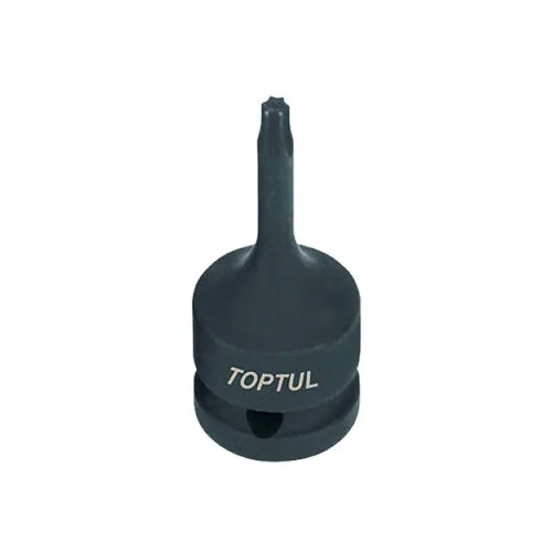 Головка торцевая ударная Toptul TORX T30 1/2 дюйма хромованадиевая