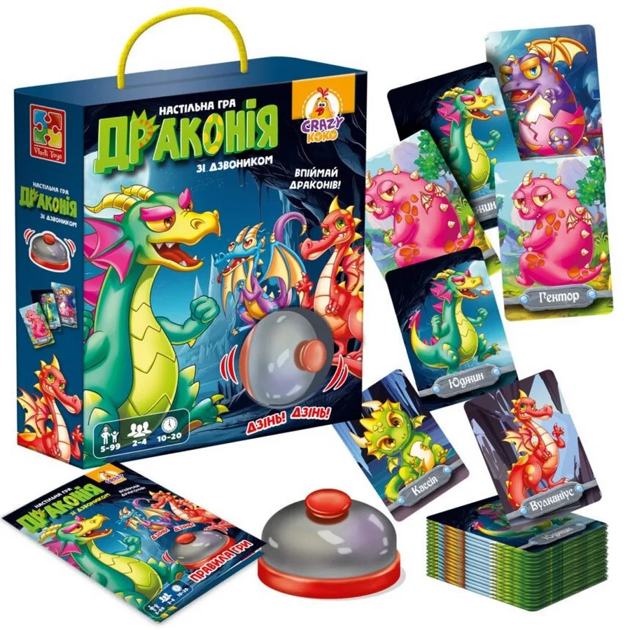 Настільна гра Vladi Toys 100 карток картон 5-99 років кольорова