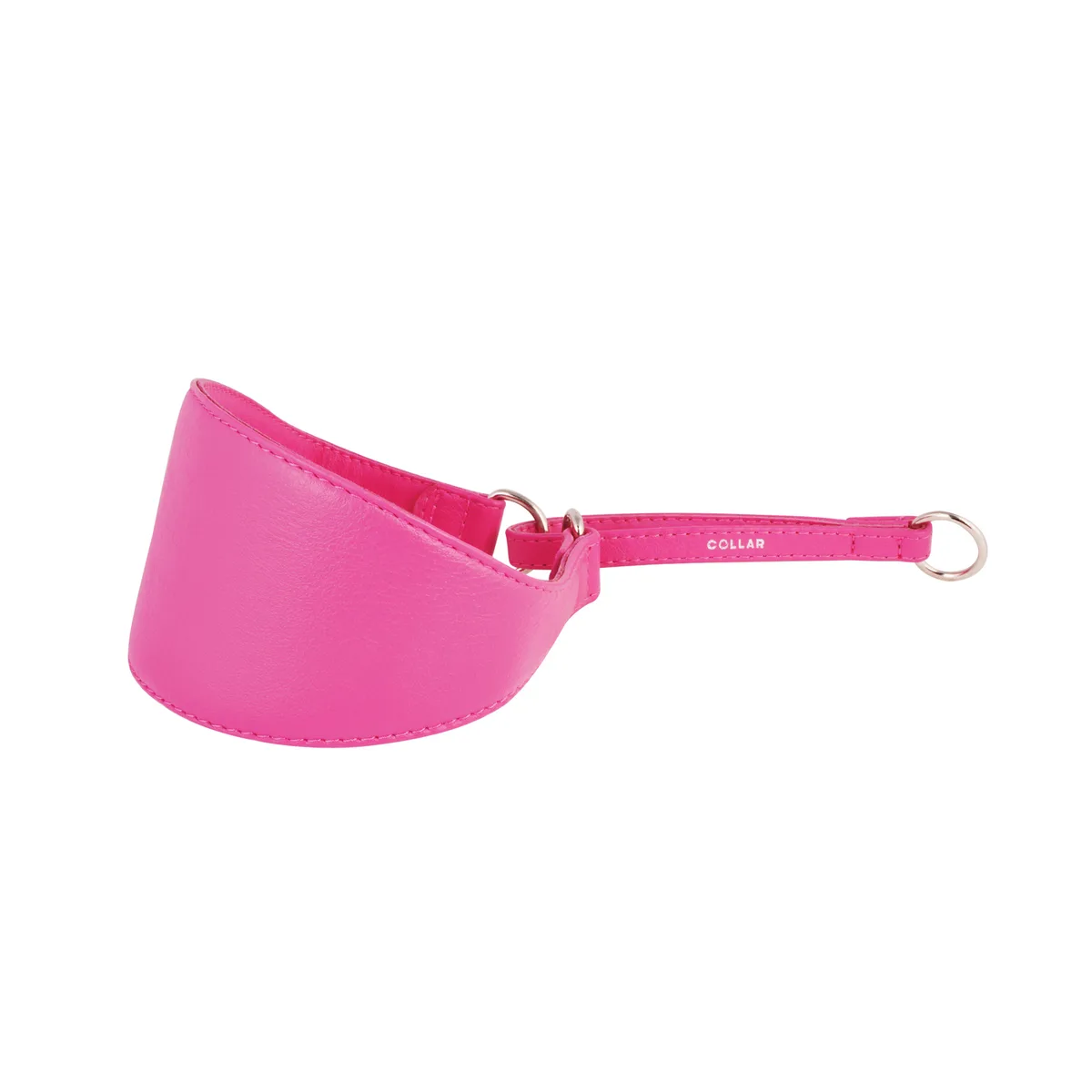 Нашийник-зашморг CoLLaR GLAMOUR 75 мм шкіра рожевий 38-47 см