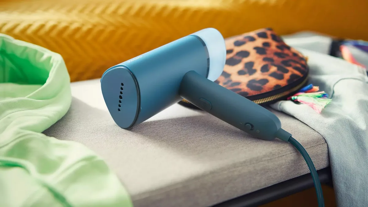 Відпарювач Philips 3000 Series 1000 Вт 100 мл 20 г/хв синій