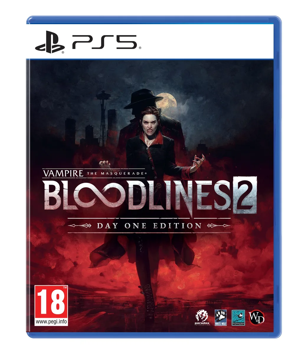 Игра консольная PS5 Vampire: The Masquerade - Bloodlines 2, Day One Edition, BD диск.