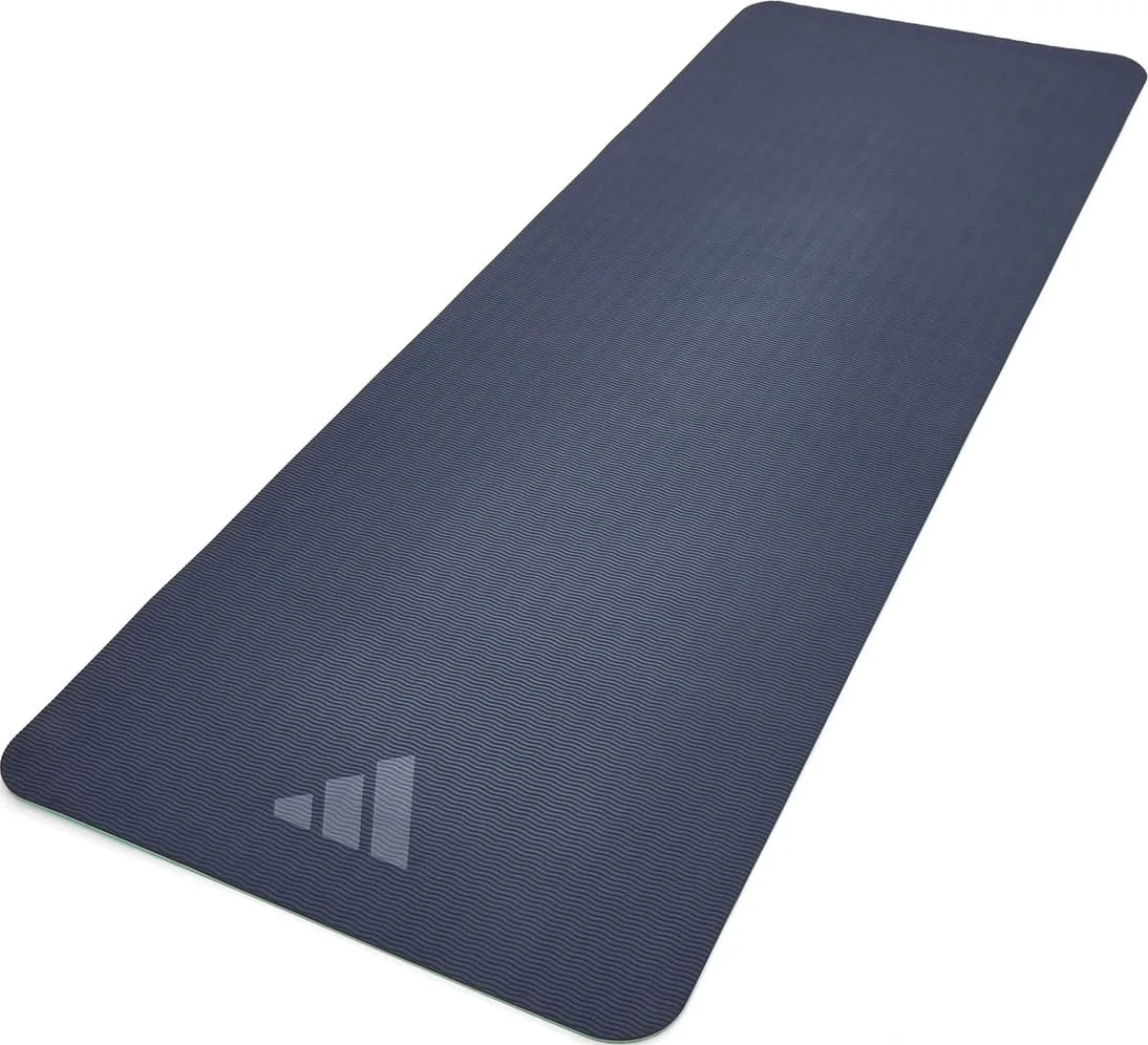 Килимок для йоги Adidas EVA 176х61 см ментоловий сірий 6 мм