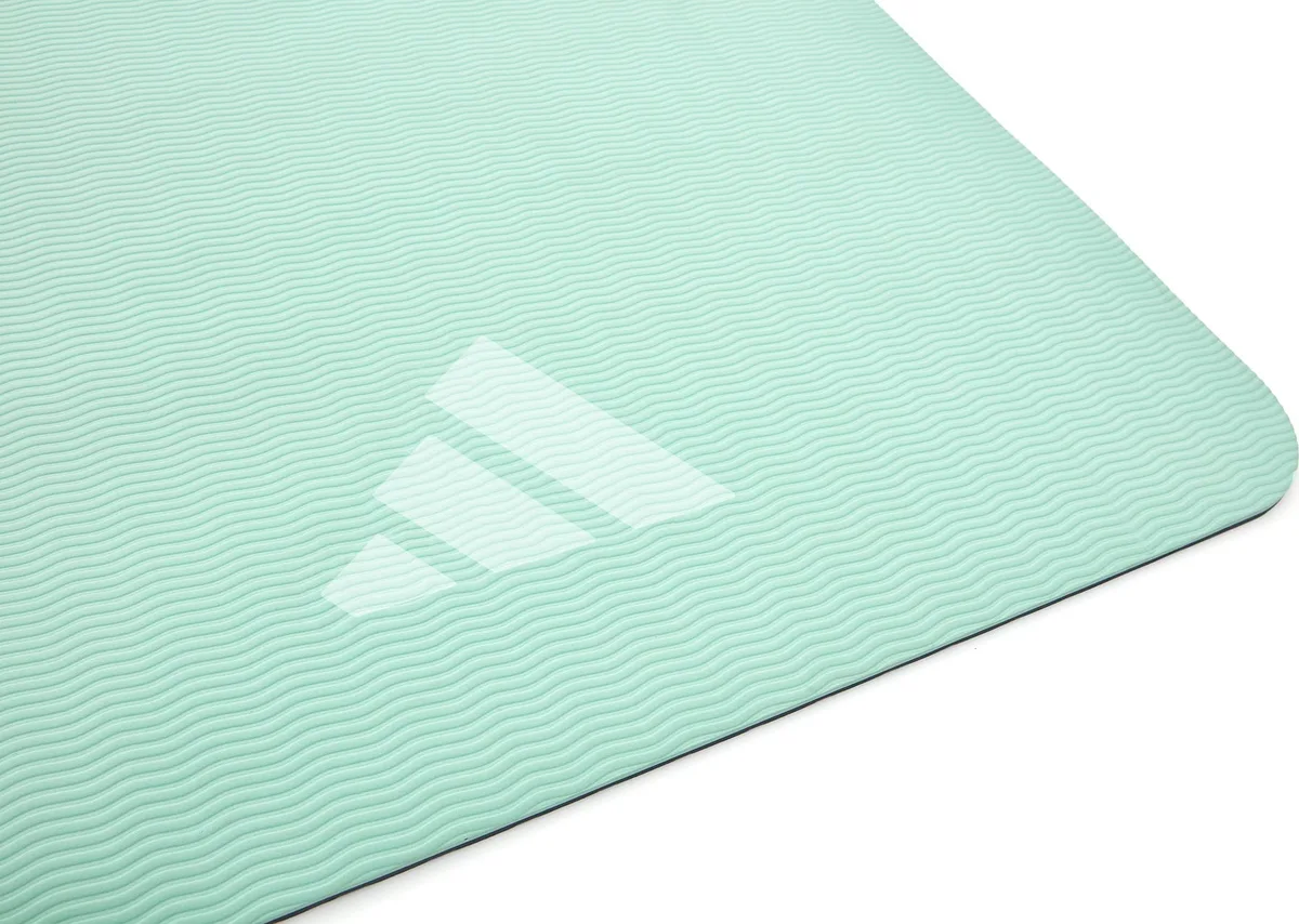 Килимок для йоги Adidas EVA 176х61 см ментоловий сірий 6 мм