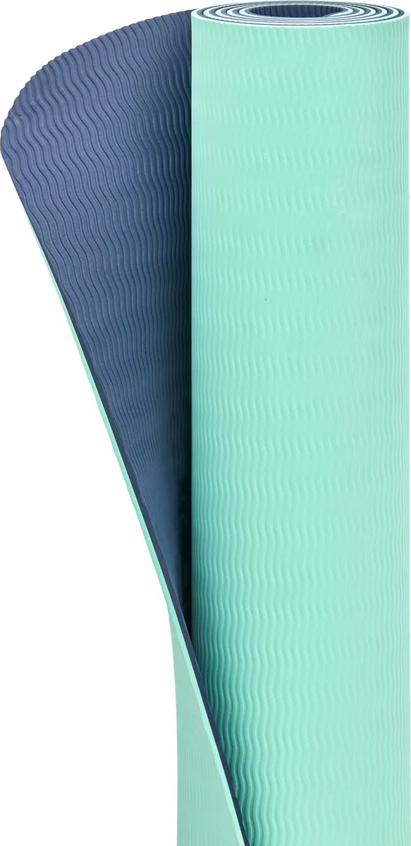 Килимок для йоги Adidas EVA 176х61 см ментоловий сірий 6 мм