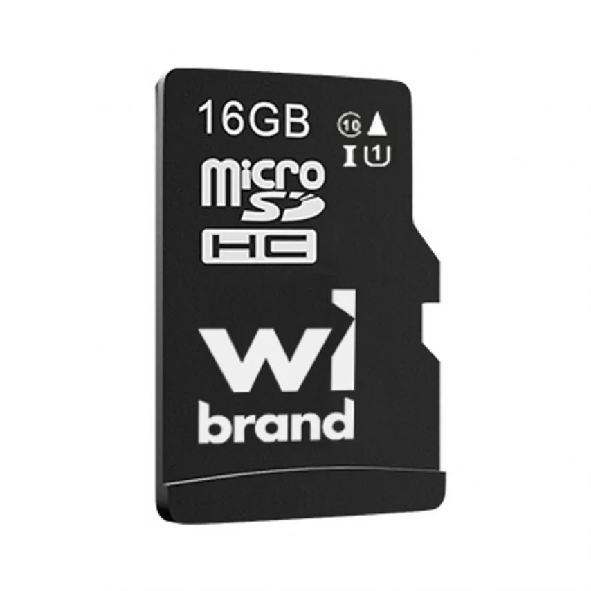 Карта пам'яті Wibrand MicroSDHC 16Гб UHS-I Class 10 без адаптера