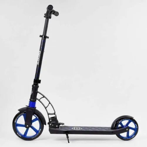 Самокат двухколесный Best Scooter с PU колесами 23 см для детей и подростков скейтборд для активного отдыха