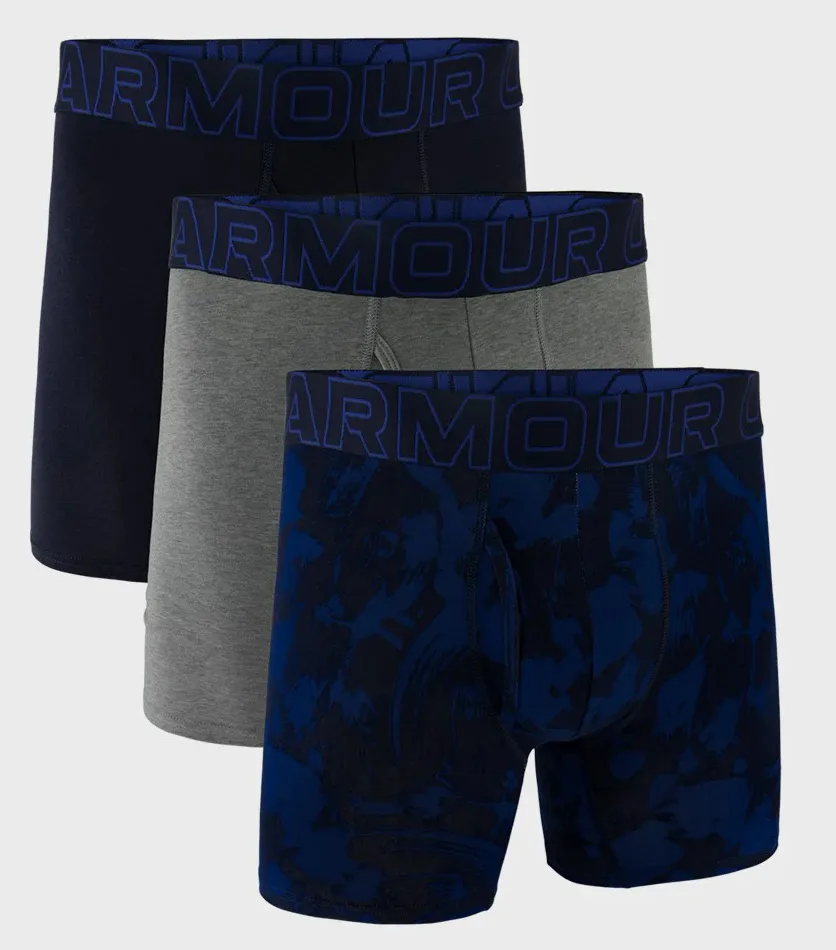 Труси Under Armour бавовна M синій сірий темно-синій