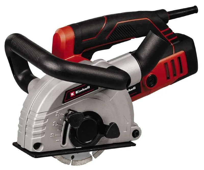 Борозник Einhell TE-MA 1500, диск 125 мм, потужність 1500 Вт, ширина пазу 8-30 мм, глибина пазу 5-30 мм, оберти 8500 об/хв, вага 4