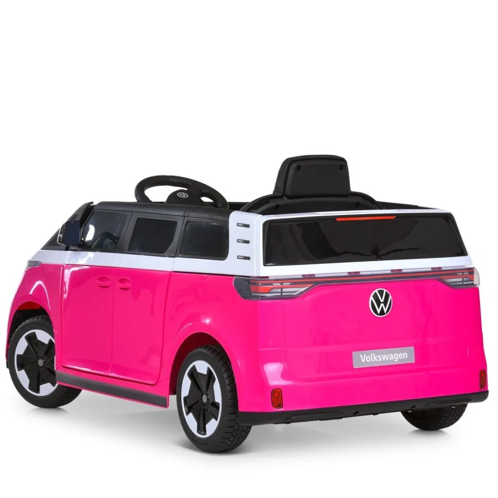 Дитячий електромобіль Bambi екокожа 12V до 30 кг чорний