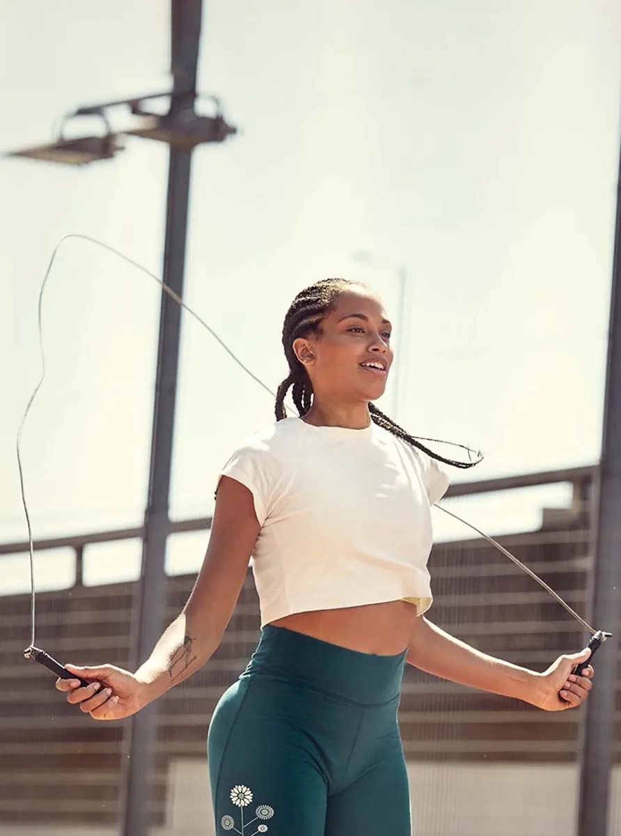 Обтяжена скакалка Adidas сталь 3 м чорна