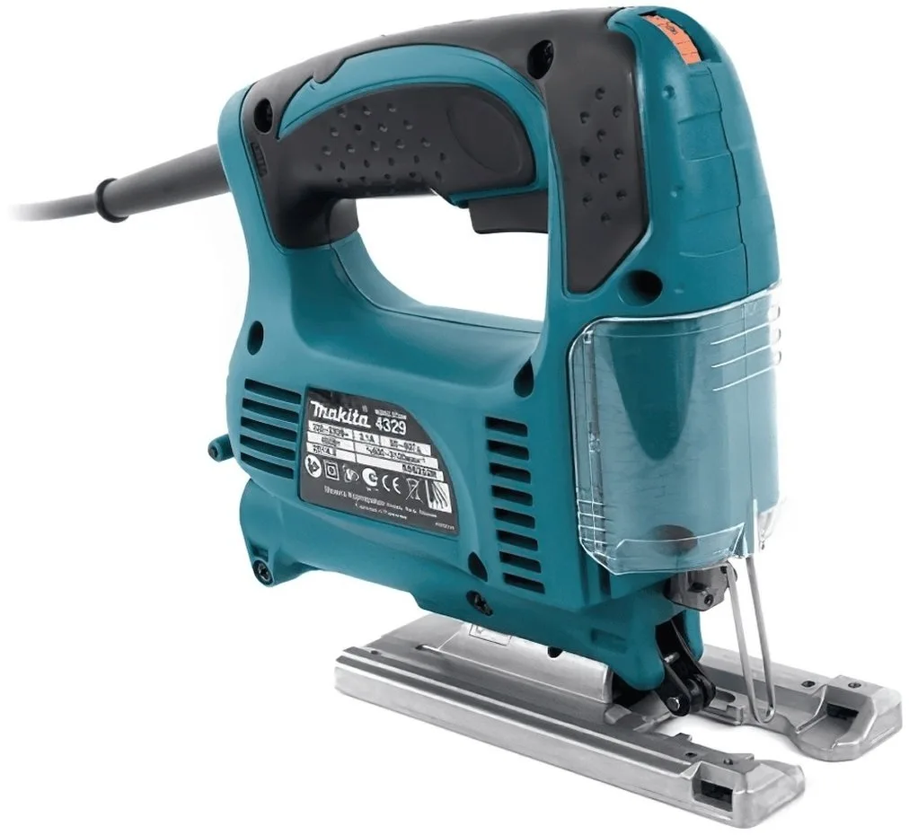 Лобзик Makita 450 Вт 500-3100 об/хв для дерева та металу 65 мм 1,9 кг