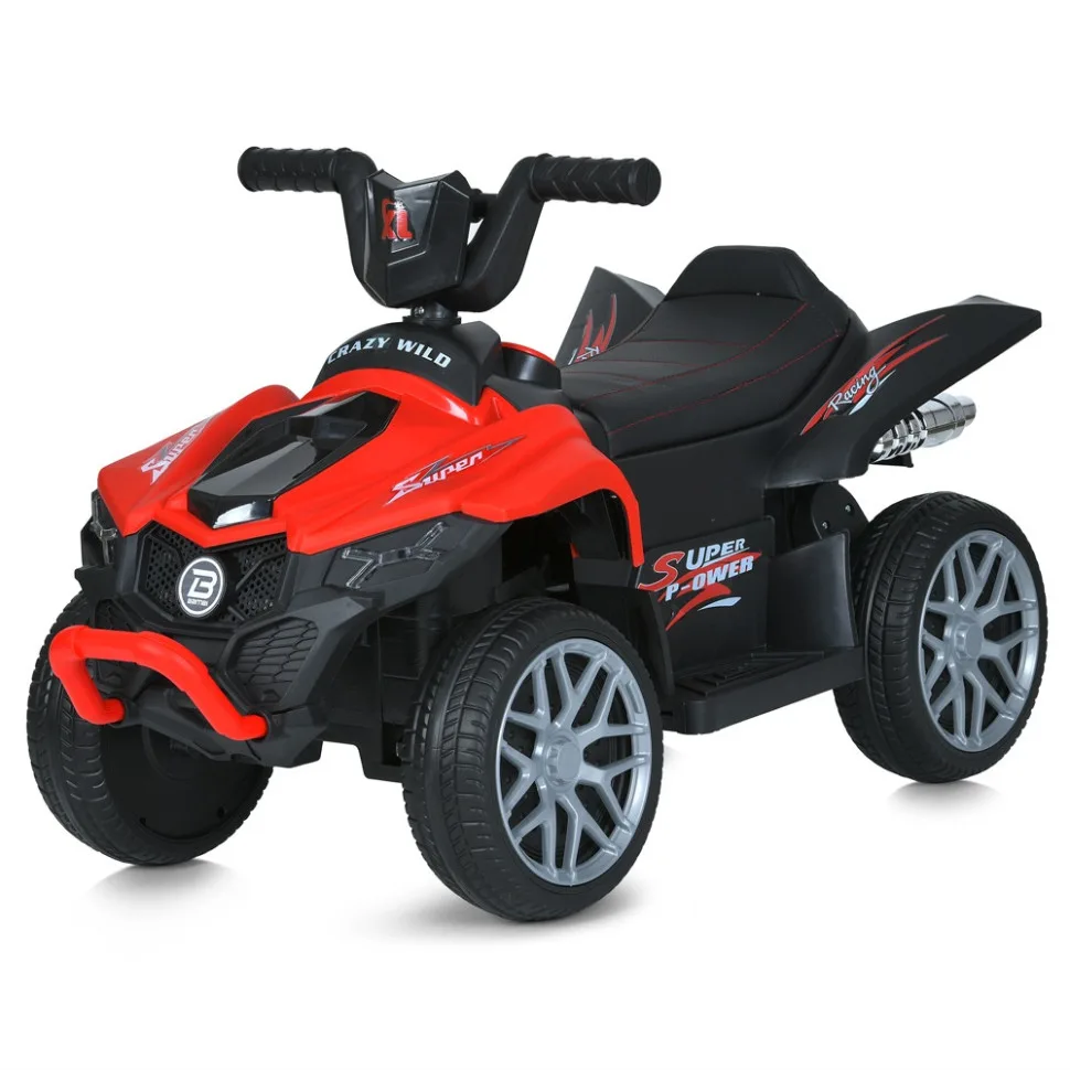 Дитячий квадроцикл Bambi Racer екокожа 92 см чорний