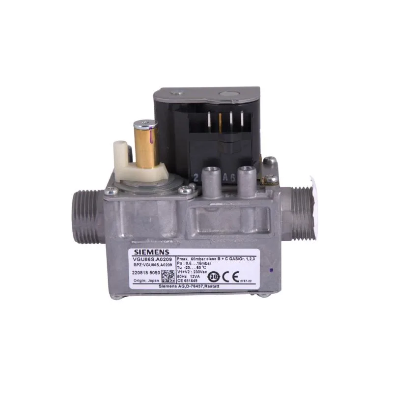 Газовый клапан Airfel Premix Siemens VGU 86 SA 115х55х85 мм 0,636 кг
