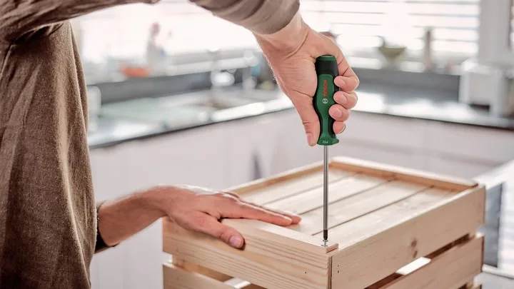 Набір викруток Bosch SL 4, 6.5мм, PH1х100мм, PH2х125мм, PZ1х100мм, PZ2х125мм, Т20х100, Т25х100, 8 штук.