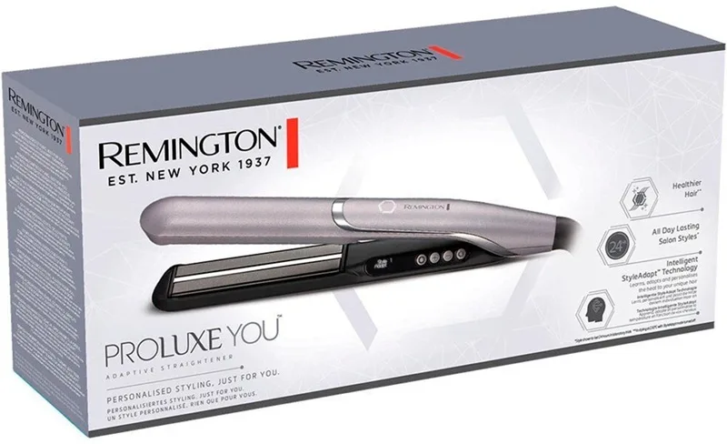 Випрямляч волосся Remington Керамічний 110х25 мм Сірий