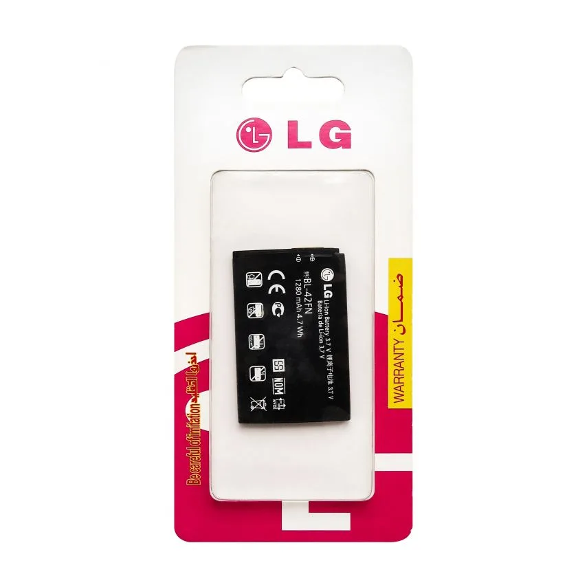 Акумулятор LG High Copy 3,7 В 1500 мАг Чорний