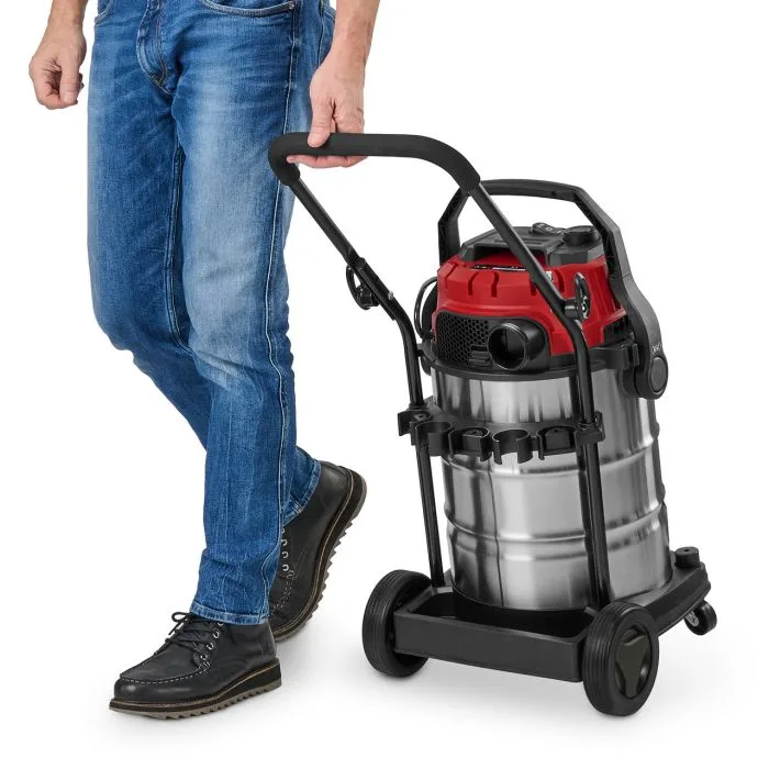 Професійний пилосос Einhell TE-VC 3080 SACL, 1150 Вт, 220 мбар, контейнер 30 л, 230 В/2000 Вт, для вологого та сухого прибирання.