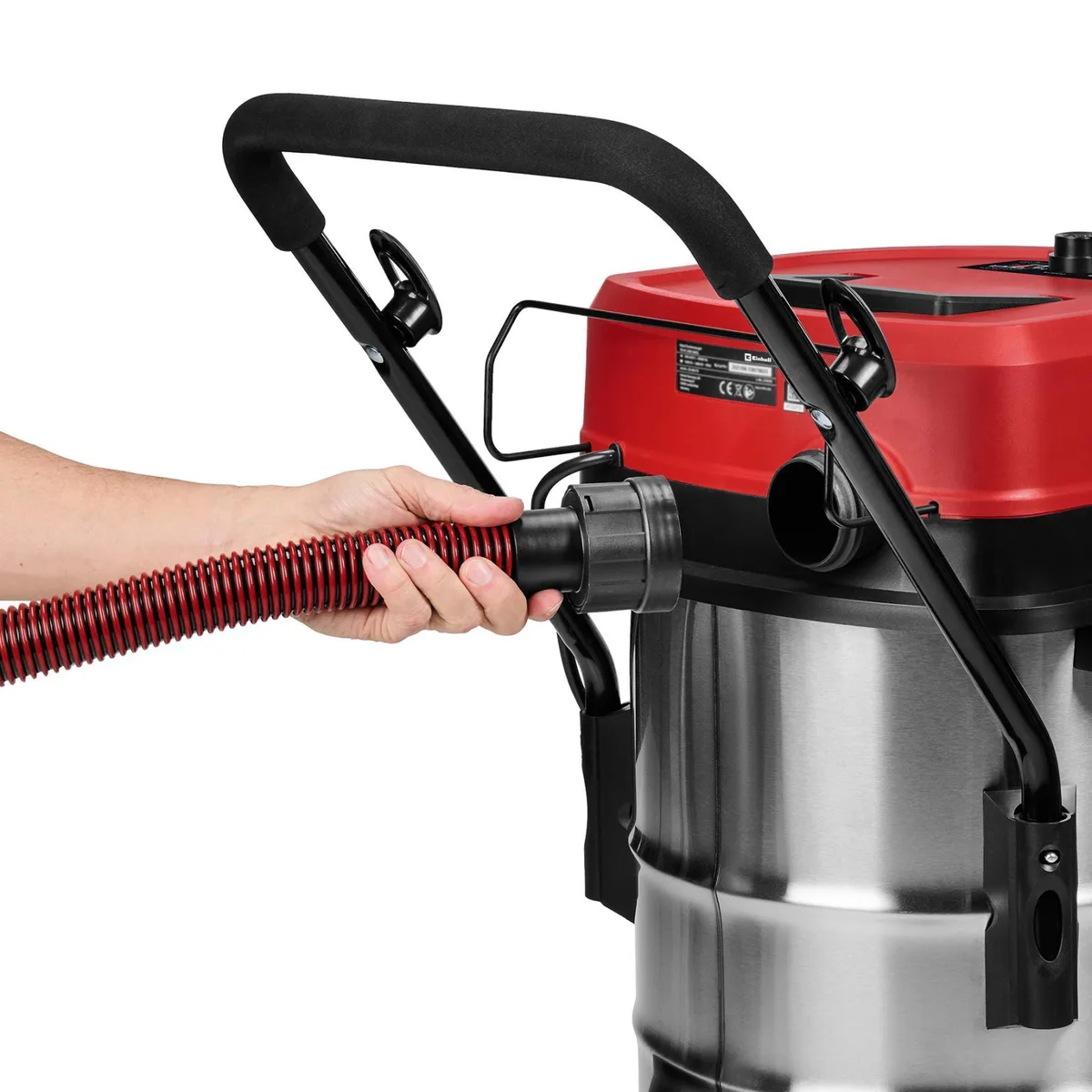 Професійний пилосос Einhell TE-VC 5090 SACL, 1300 Вт, 230 мБар, об'єм 50 л, вага 13 кг.