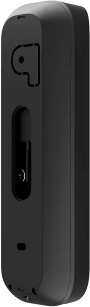 Видеозвонок Ajax Doorbell, универсальная установка, 4 МП, 155° вертикальный, 90° горизонтальный, ИК 6 м, дальность обнаружения движения 4 м, искусственный интеллект, Wi-Fi, черный.